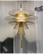 Golden Radiance Chandelier