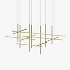 Geometric Linear Pendant Lamp