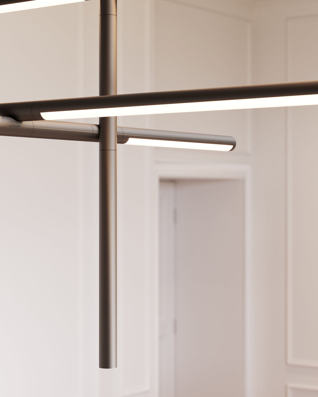 Geometric Linear Pendant Lamp