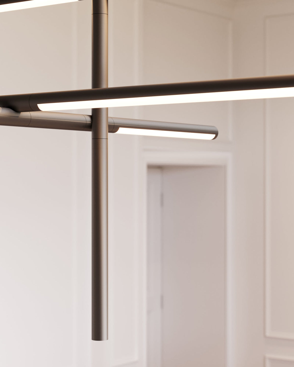 Geometric Linear Pendant Lamp
