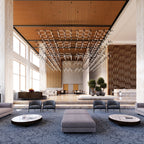 Geometric Linear Pendant Lamp