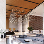 Geometric Linear Pendant Lamp