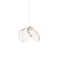 Luminous Glass Petals Pendant Lamp