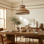 Harvest Woven Rattan Pendant Lamp
