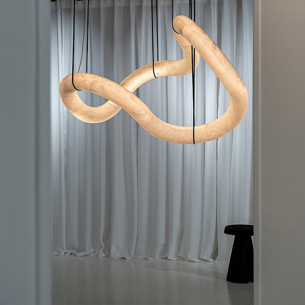Infinity Alabaster Pendant Lamp
