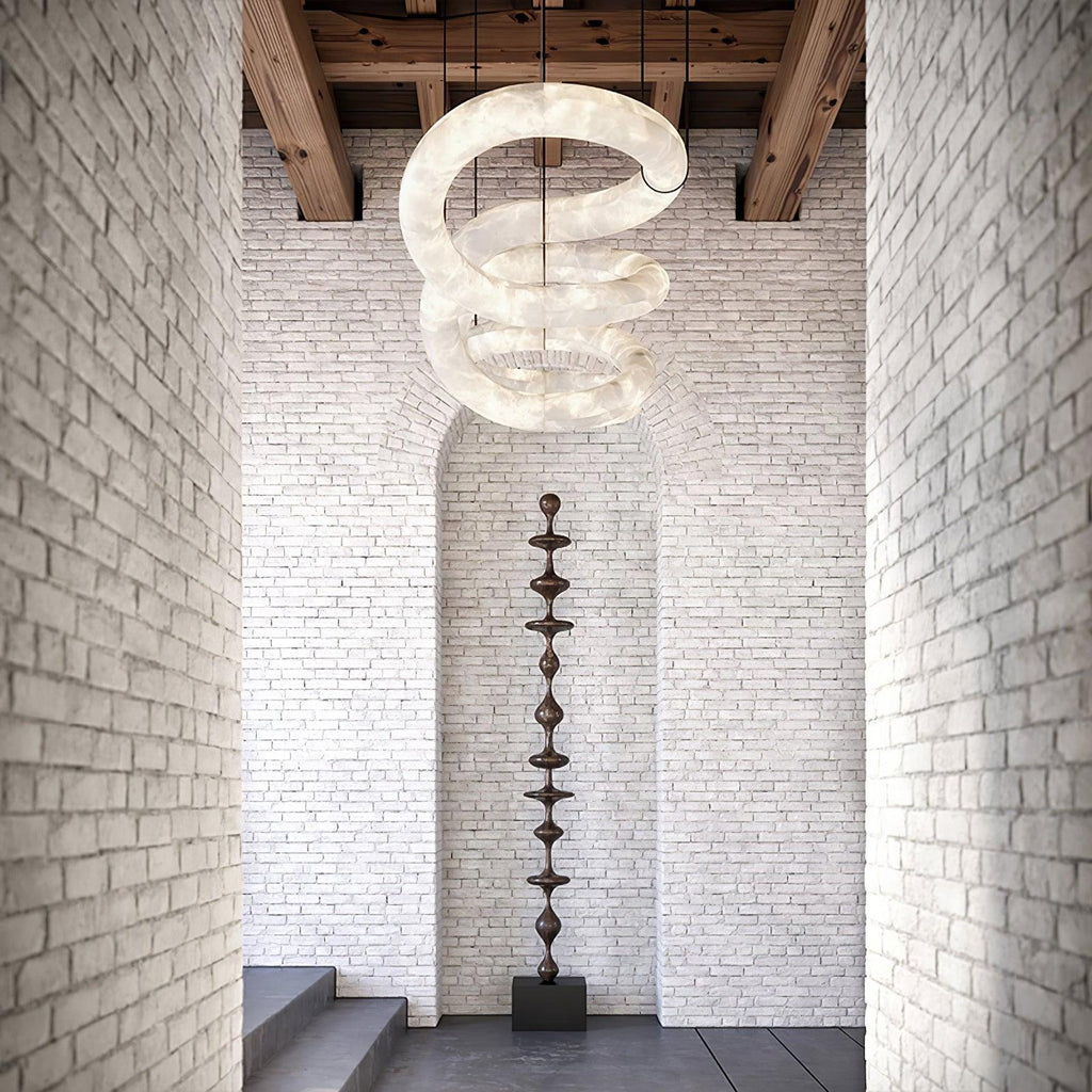 Infinity Alabaster Pendant Lamp