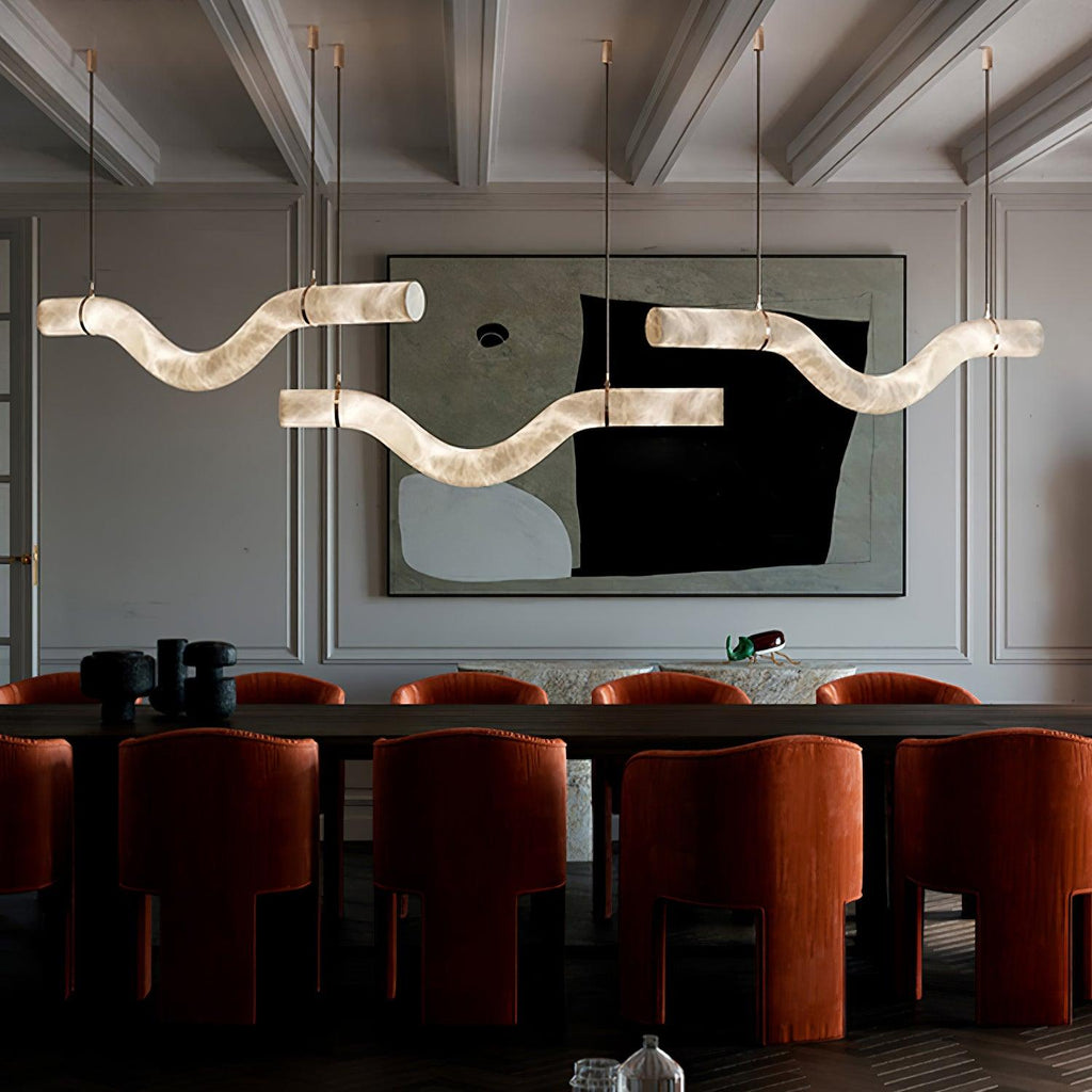 Infinity Alabaster Pendant Lamp
