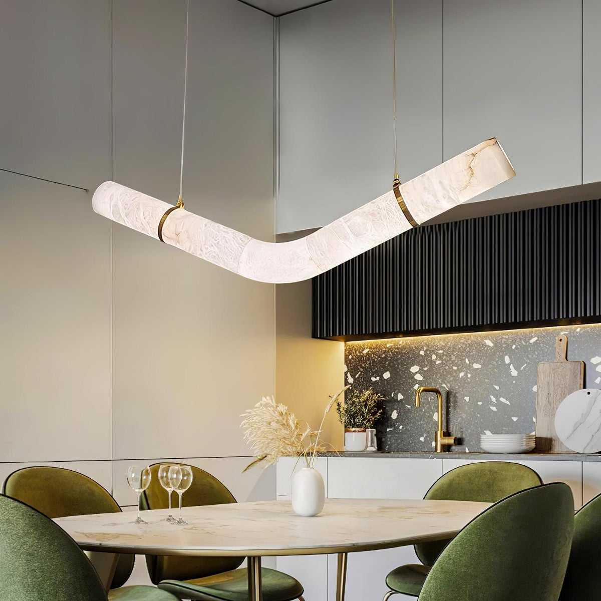 Infinity Alabaster Pendant Lamp