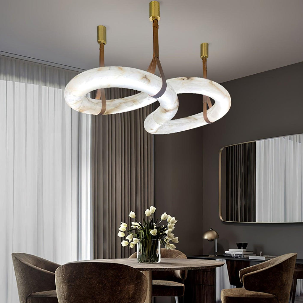 Infinity Alabaster Pendant Lamp