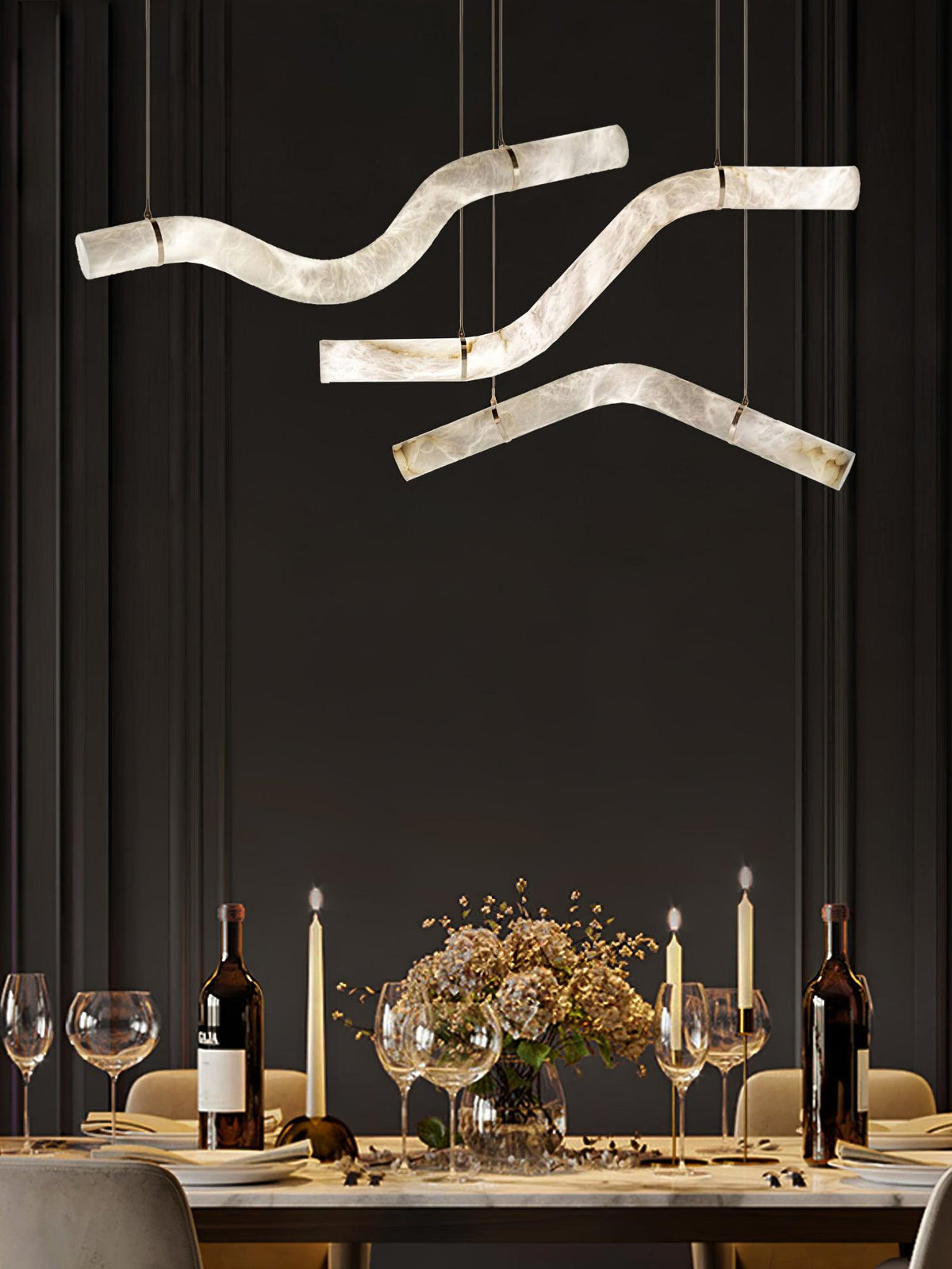 Infinity Alabaster Pendant Lamp