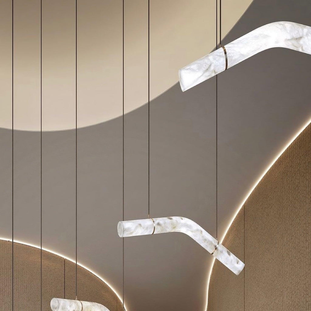 Infinity Alabaster Pendant Lamp