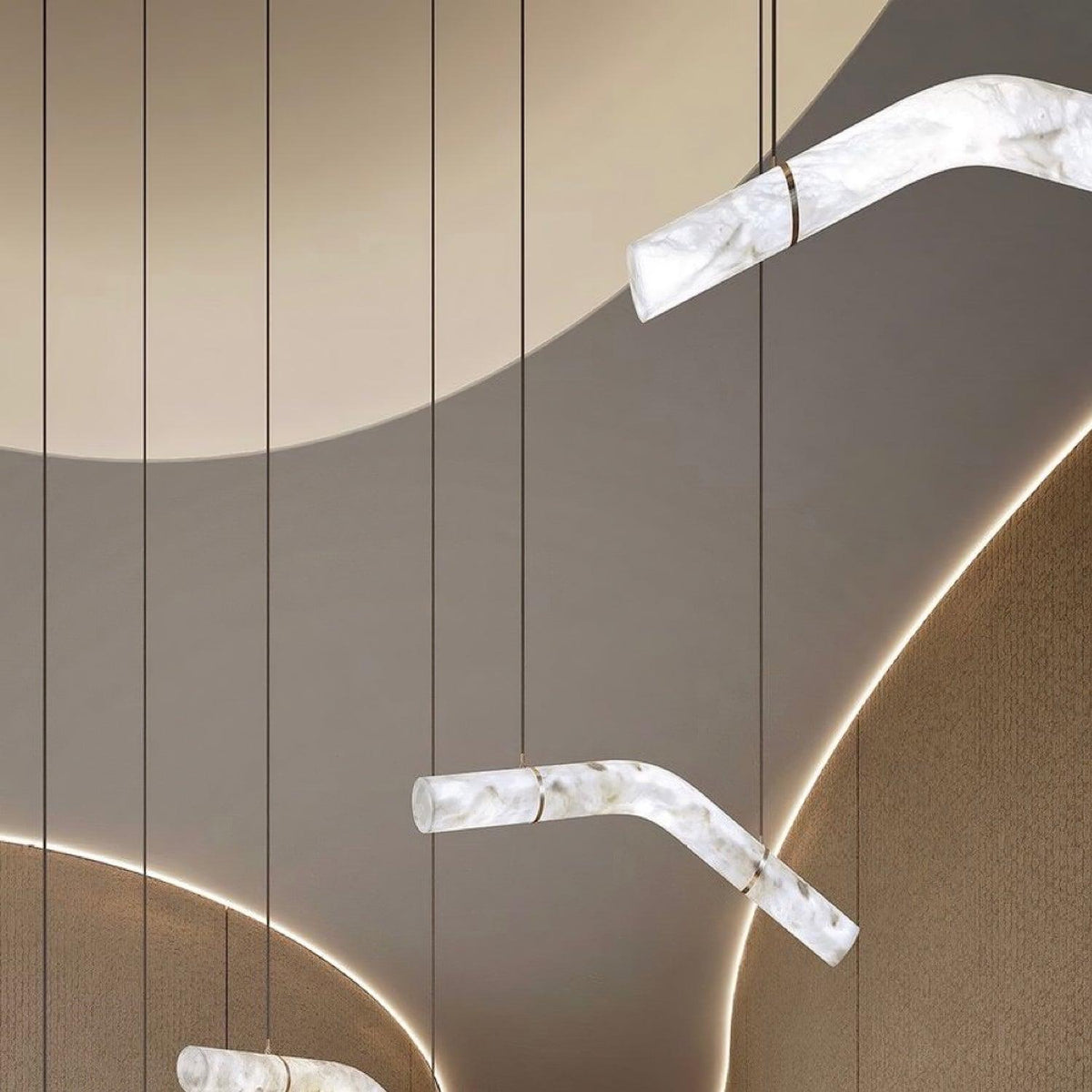 Infinity Alabaster Pendant Lamp