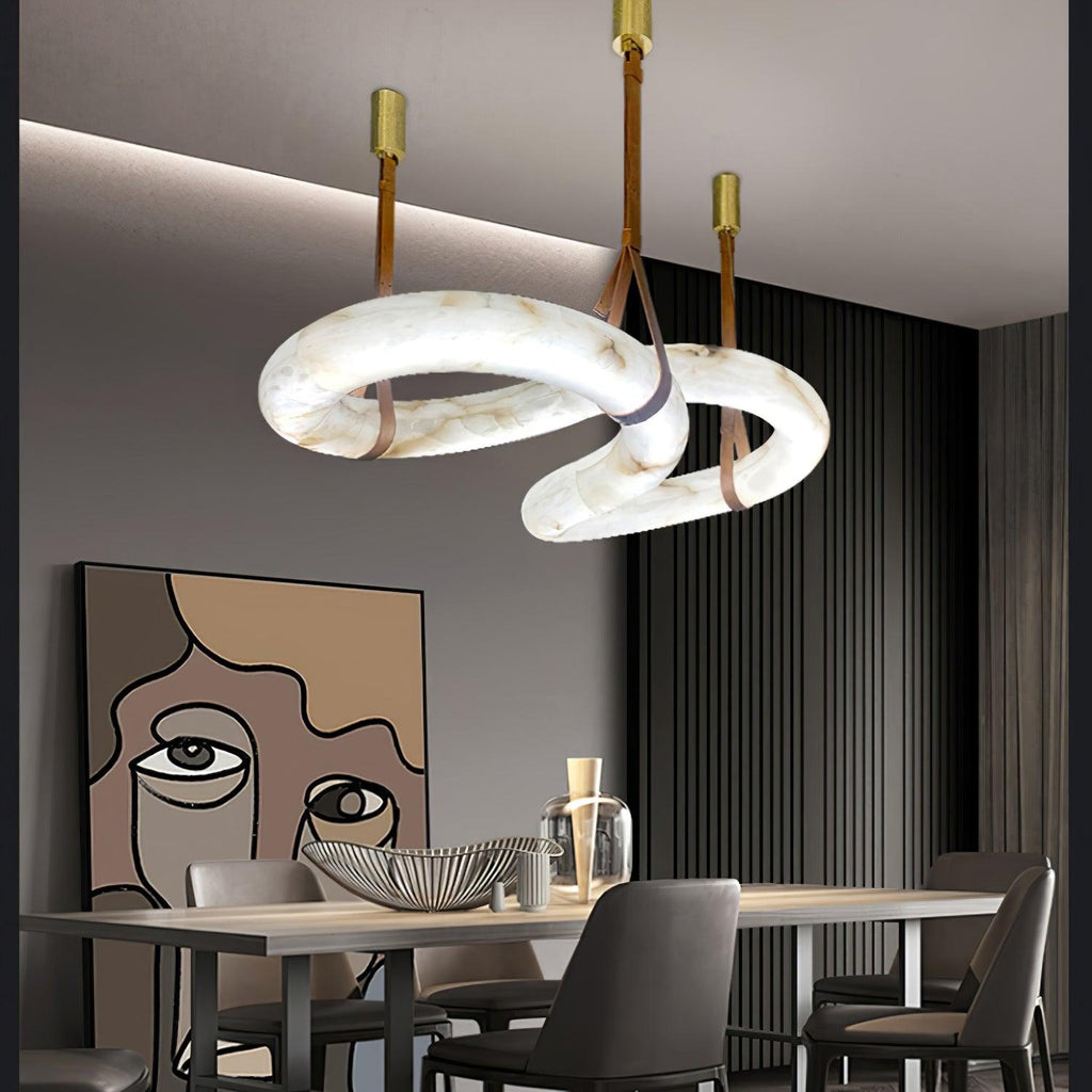Infinity Alabaster Pendant Lamp