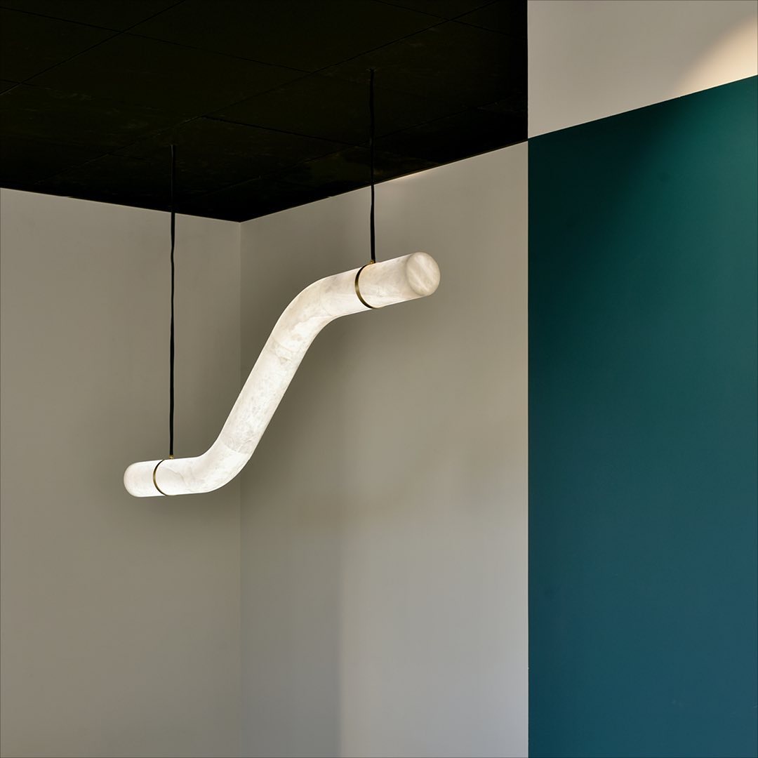 Infinity Alabaster Pendant Lamp