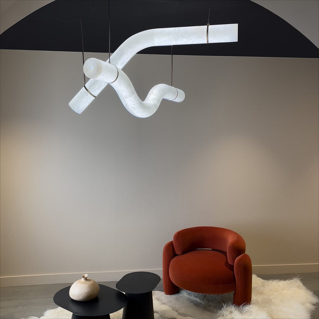 Infinity Alabaster Pendant Lamp