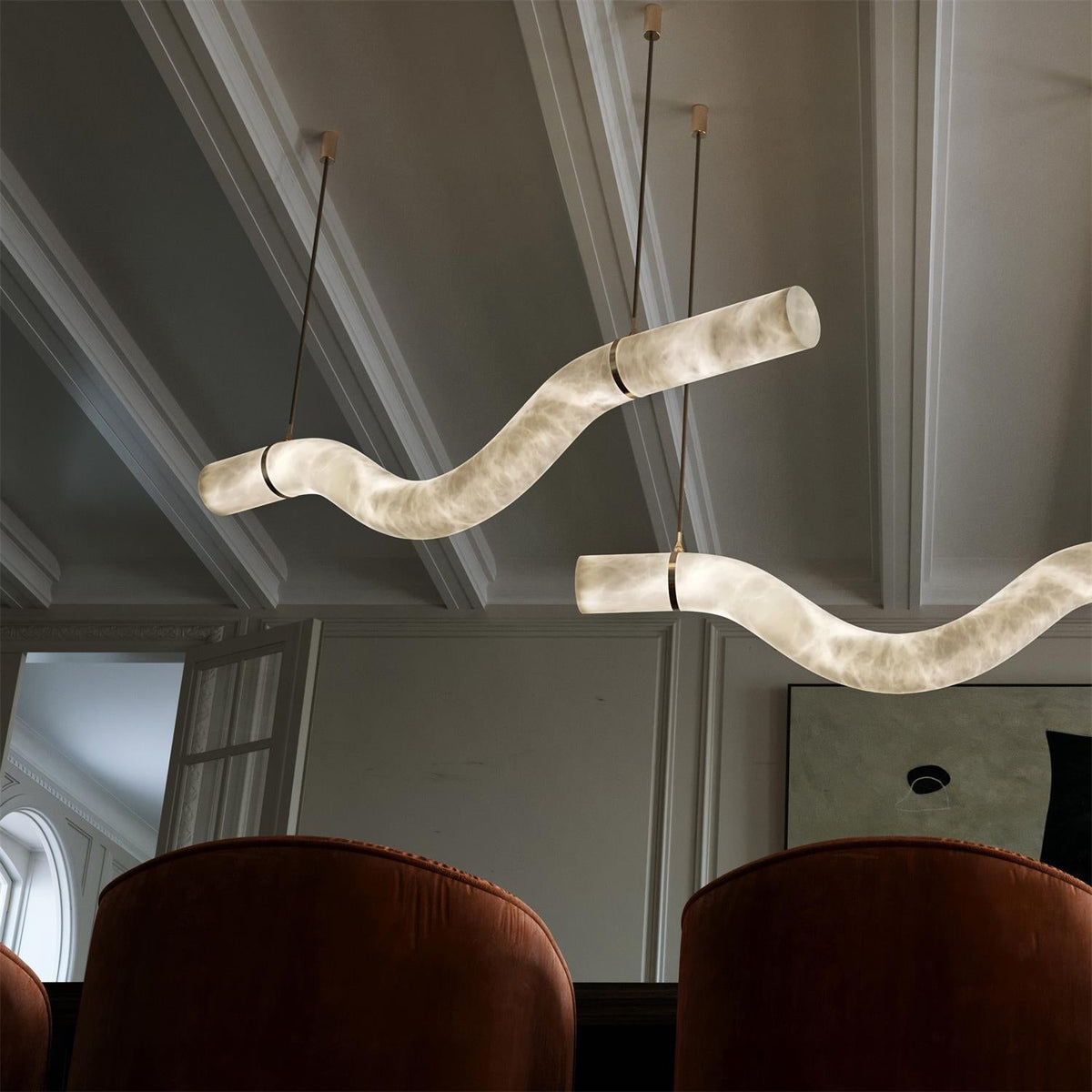 Infinity Alabaster Pendant Lamp