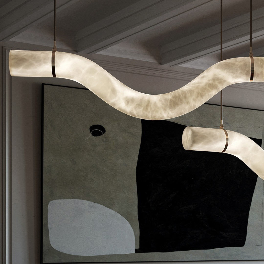 Infinity Alabaster Pendant Lamp
