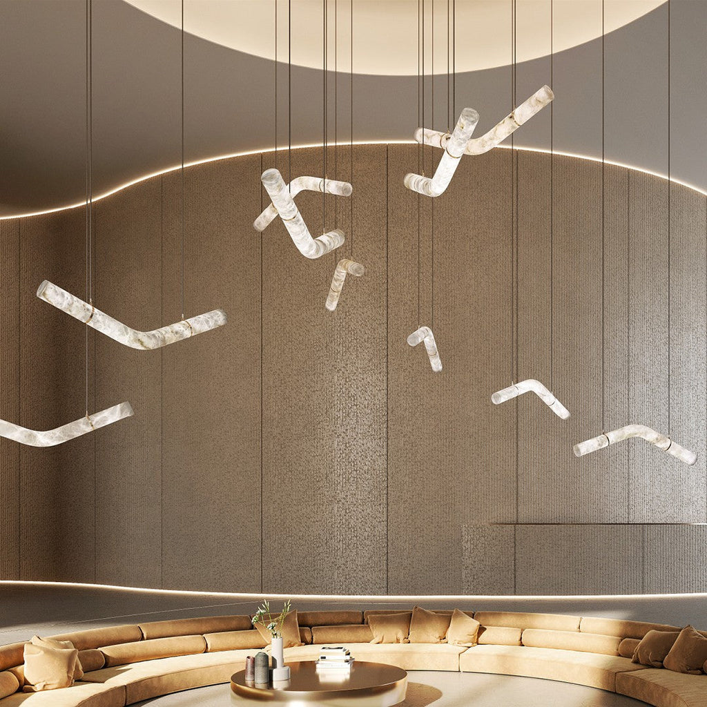Infinity Alabaster Pendant Lamp