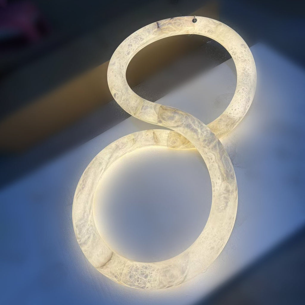 Infinity Alabaster Pendant Lamp