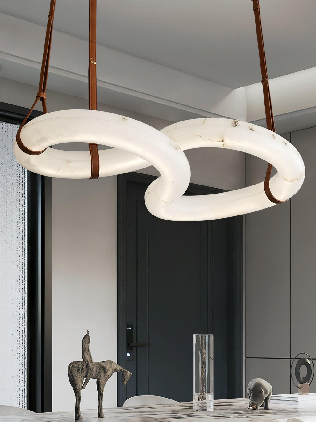 Infinity Alabaster Pendant Lamp