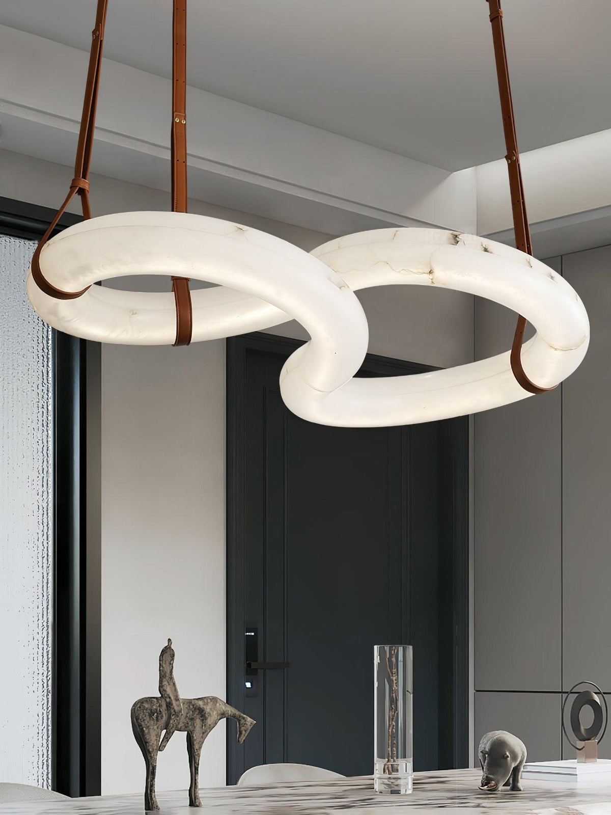 Infinity Alabaster Pendant Lamp
