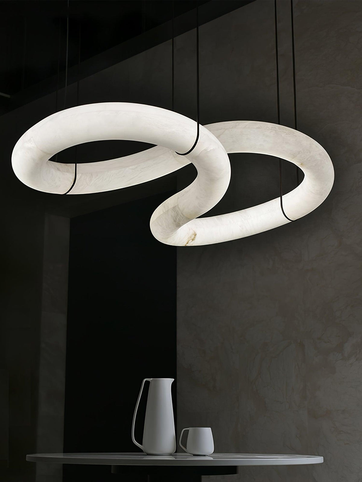 Infinity Alabaster Pendant Lamp