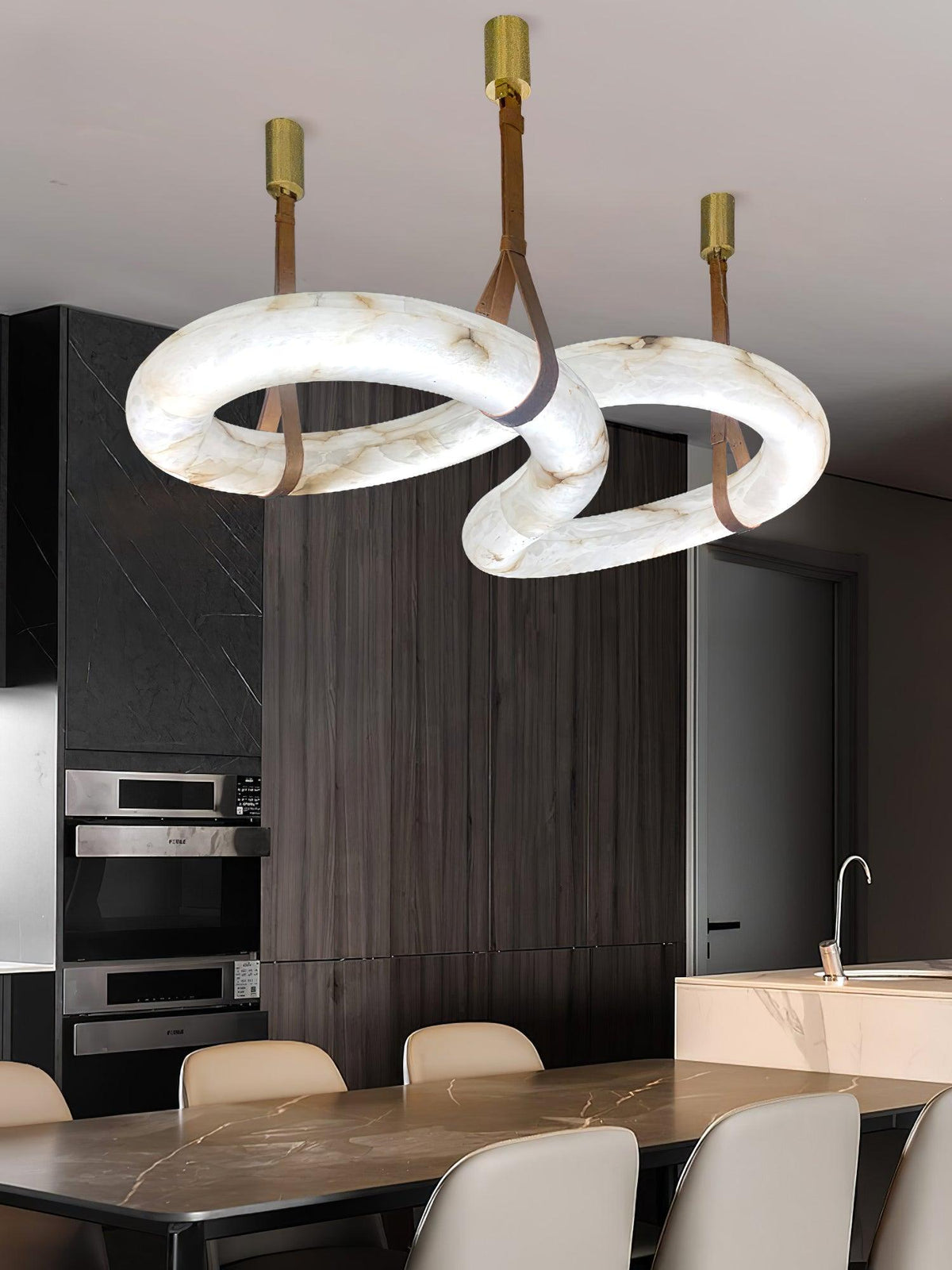 Infinity Alabaster Pendant Lamp