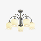 Floral Glass Chandelier