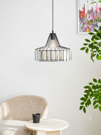 Crystal Drum Pendant Lamp
