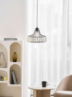 Crystal Drum Pendant Lamp