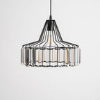 Crystal Drum Pendant Lamp