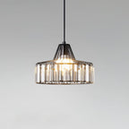 Crystal Drum Pendant Lamp