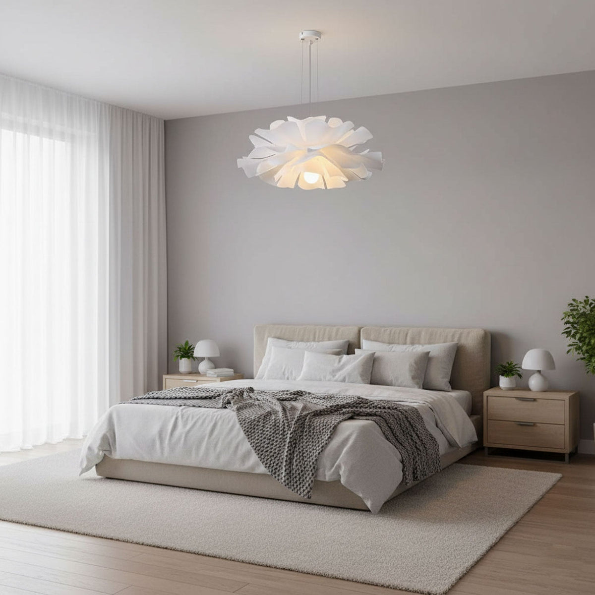 Lotus Flower Pendant Lamp