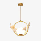 Gingko Halo Glass Pendant Lamp