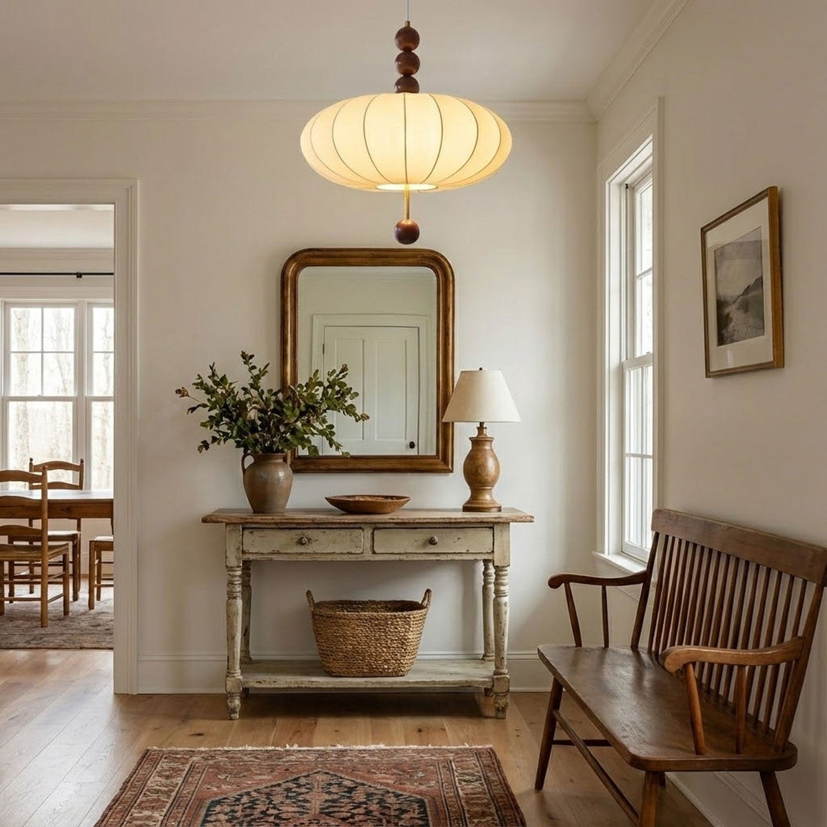 Adelaide Fabric Pendant Light
