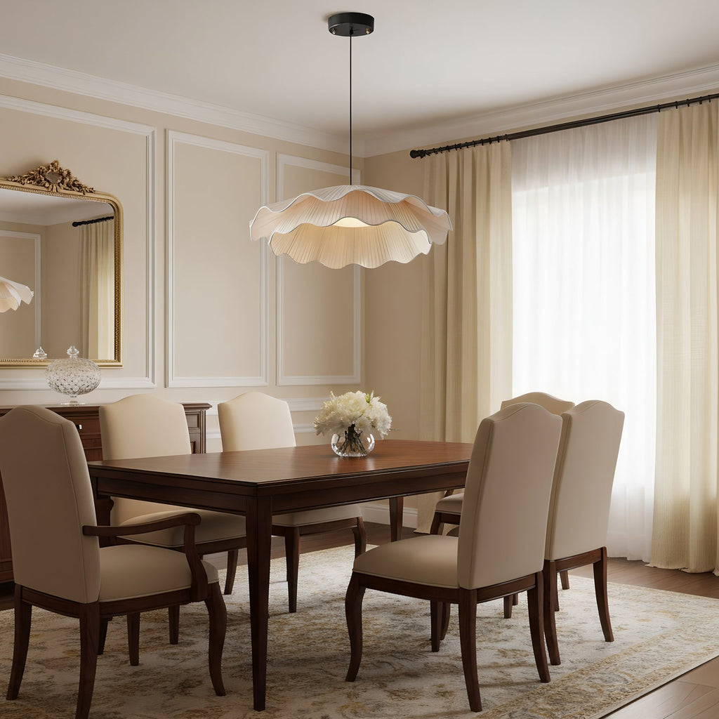 Arwen Fabric Wave Pendant Lamp