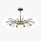 Glamorous Glass Raindrop Chandeliers