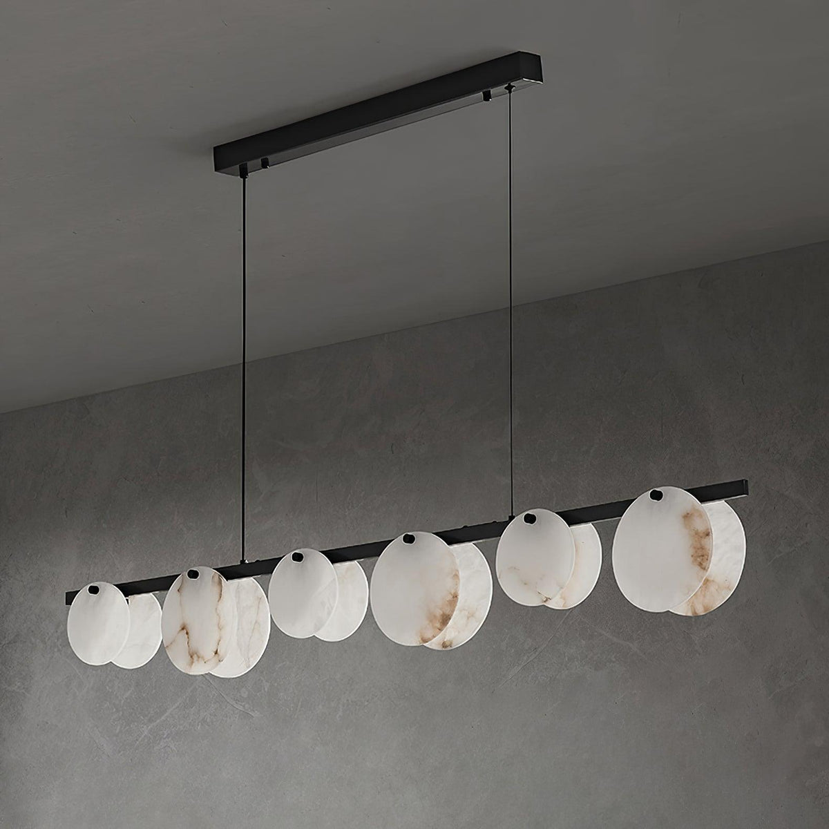 Trinidad Dining Room Alabaster Chandelier