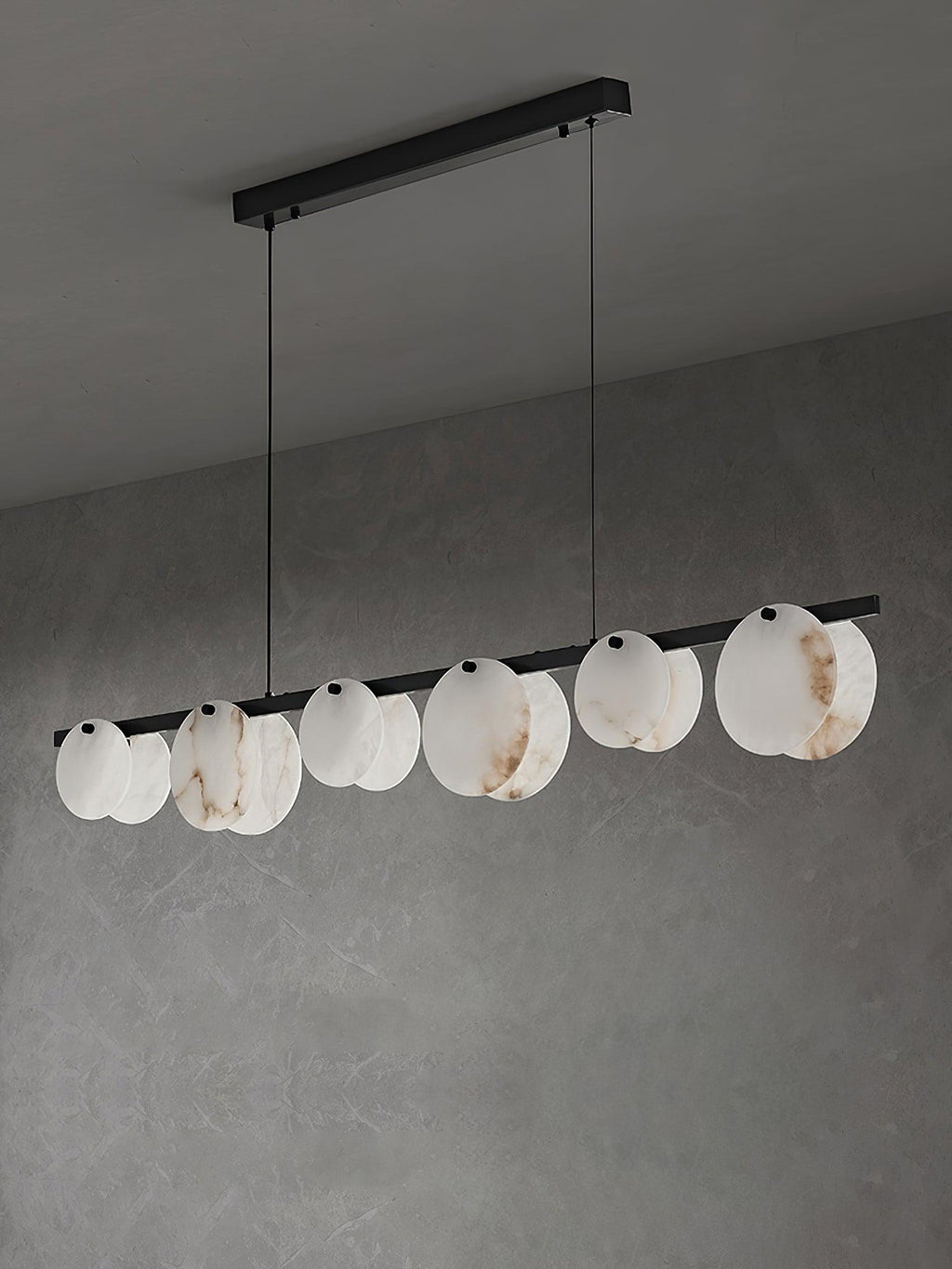 Trinidad Dining Room Alabaster Chandelier