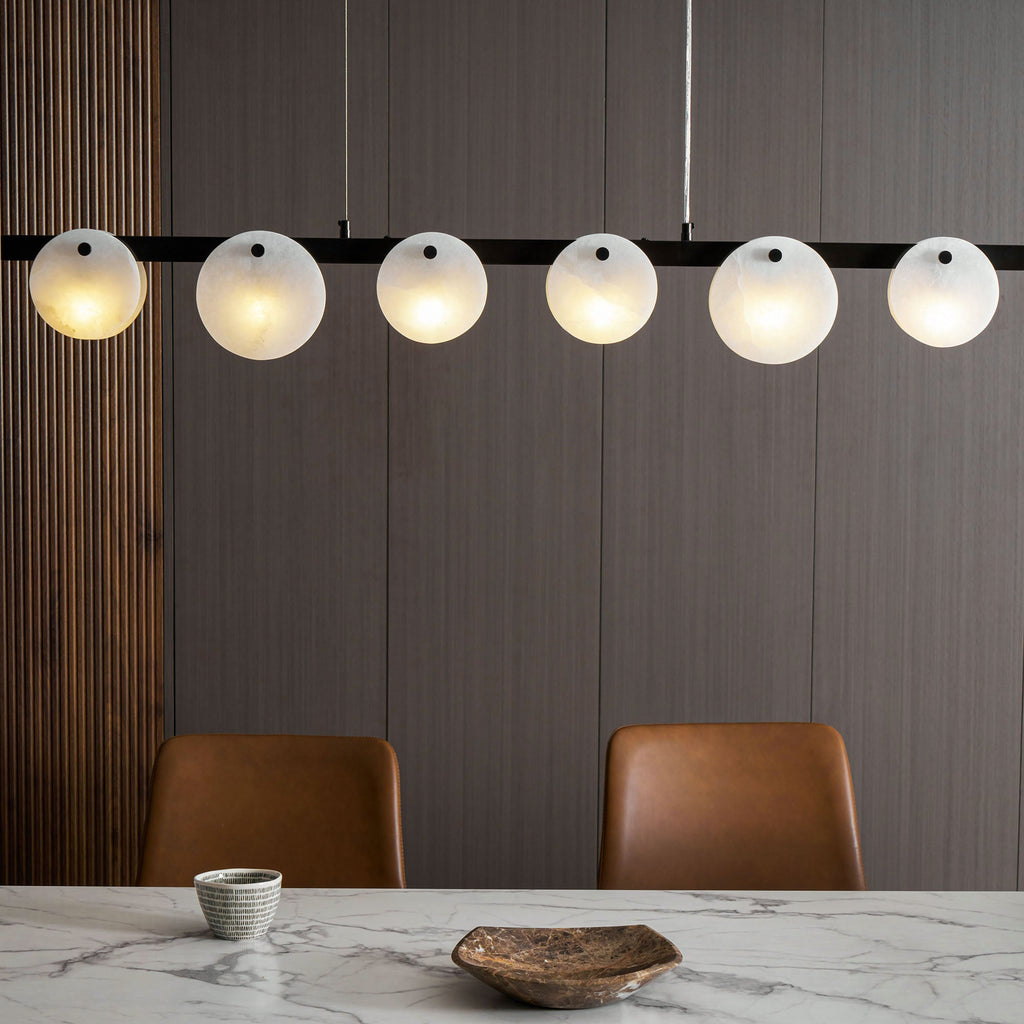Trinidad Dining Room Alabaster Chandelier
