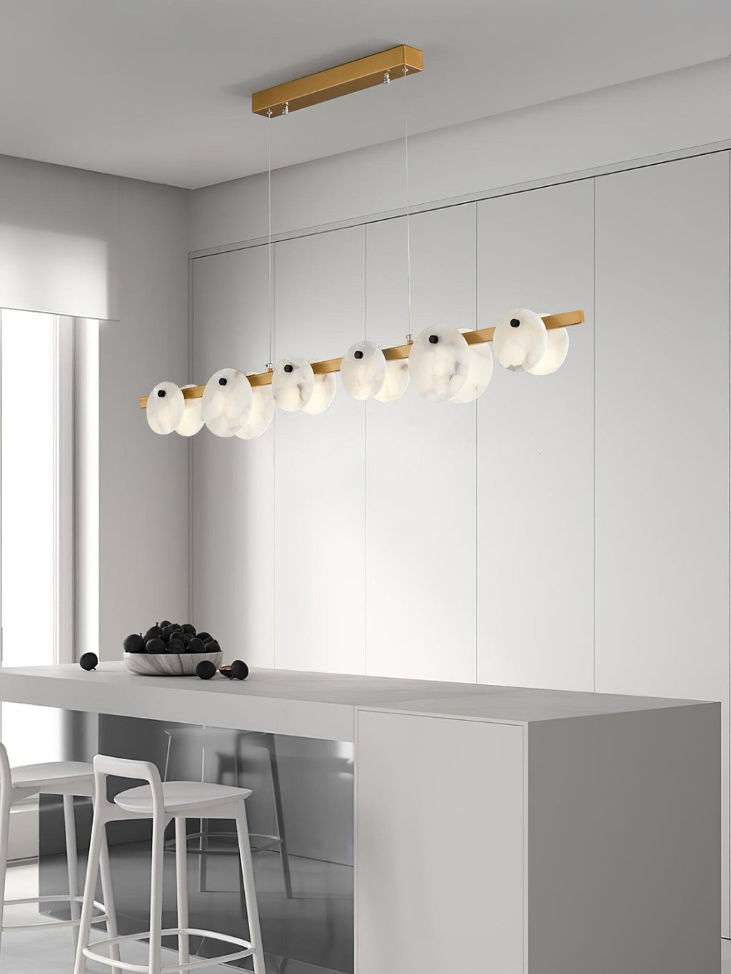 Trinidad Dining Room Alabaster Chandelier