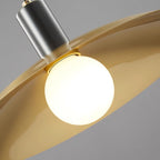 Brass Flared Pendant Lamp
