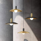 Brass Flared Pendant Lamp