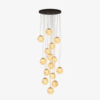 Alabaster Ball Pendant Light