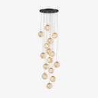 Alabaster Ball Pendant Light