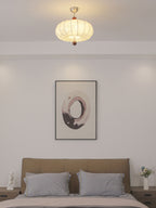 Amaya Fabric Lantern Pendant Light