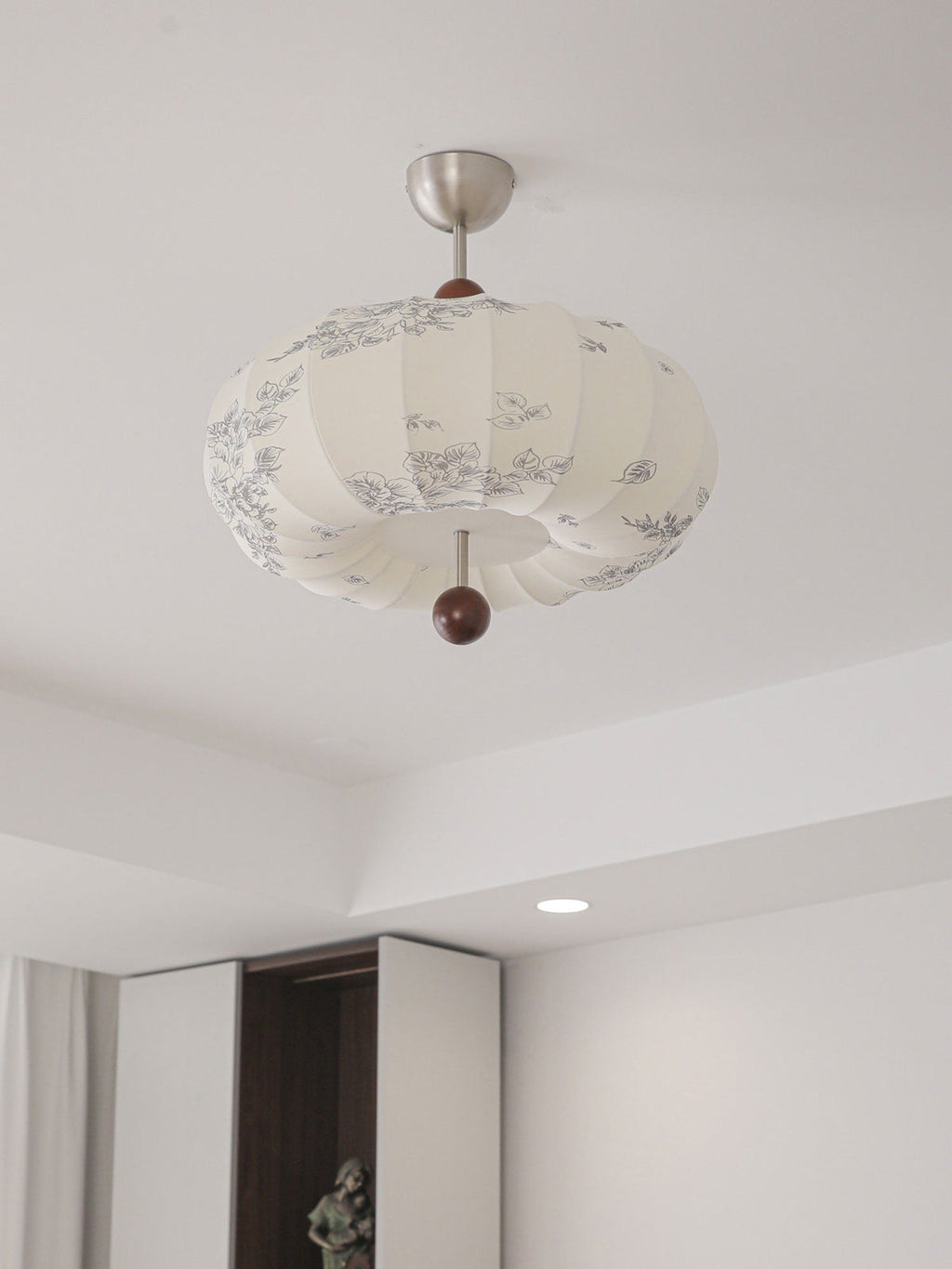 Amaya Fabric Lantern Pendant Light