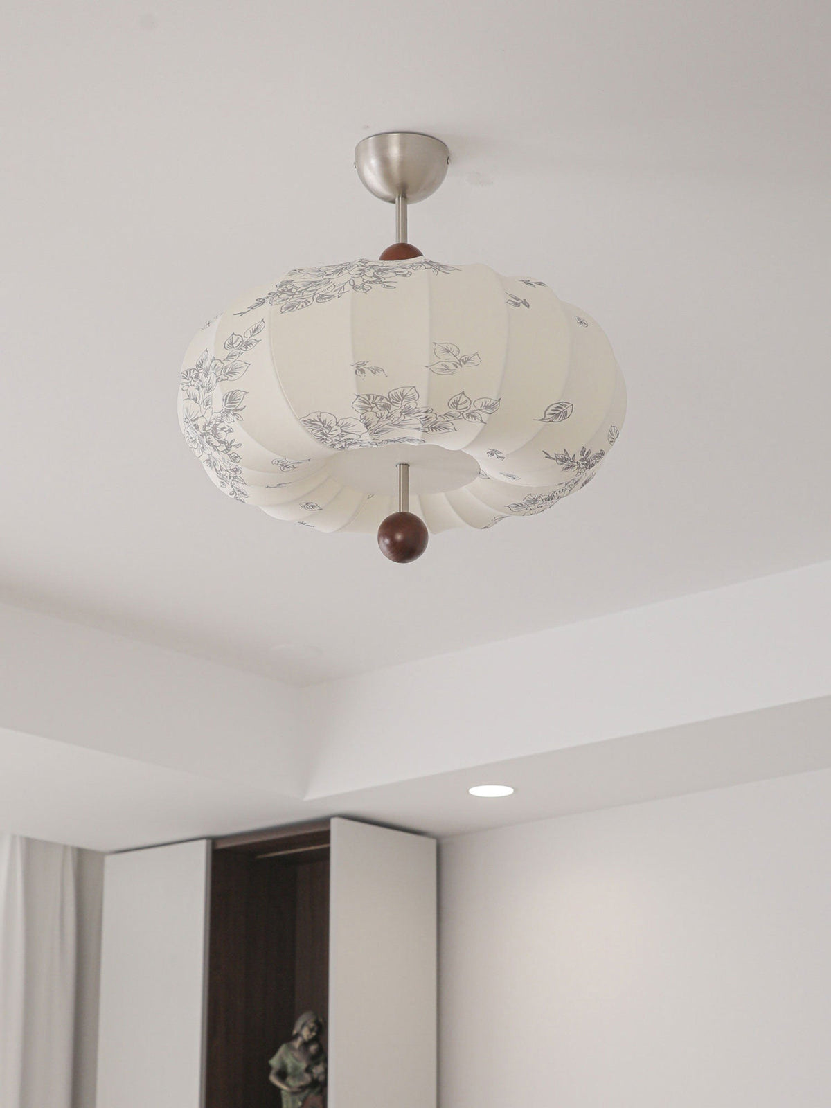 Amaya Fabric Lantern Pendant Light