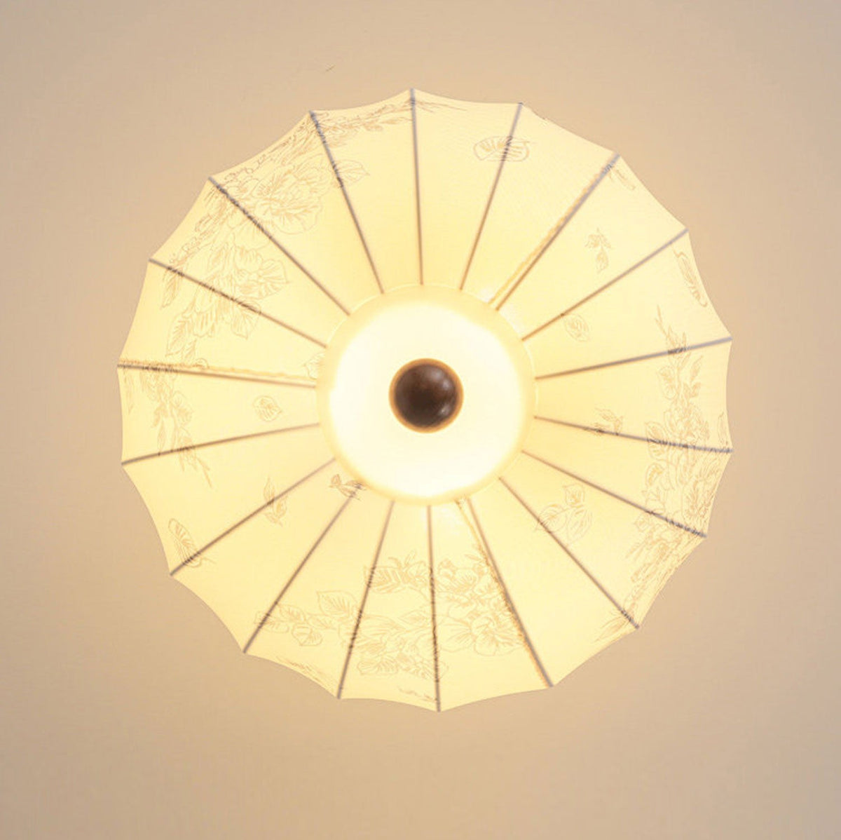 Amaya Fabric Lantern Pendant Light