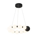 Celestial Bead Ring Chandelier